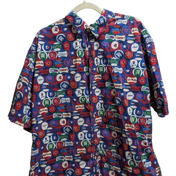 Tommy Hilfiger Vintage Buttondown Mens Shirt XXL - Picture 1 of 3
